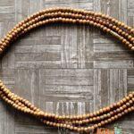 Three Round Pure Chandan Mala for Neck