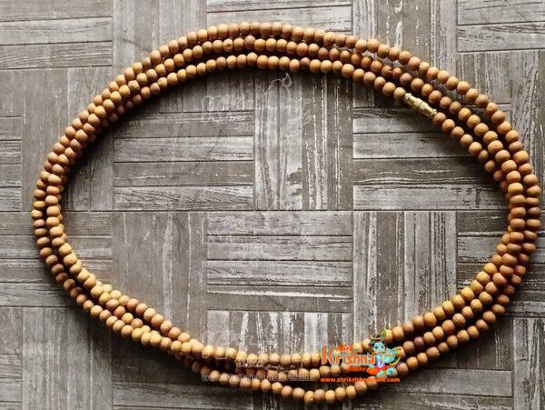 Three Round Pure Chandan Mala for Neck