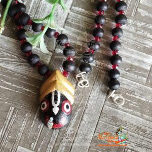 Shri Jagannath JI Tulsi Locket Mala For Little Kids - Naughty Champ