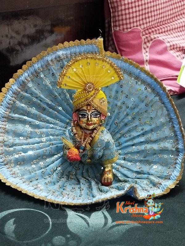 Bal Gopal Ji 7 No With Designer Dress
