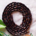 Nachural Brown Shyama Pure Tulsi Beads Kanthi Mala