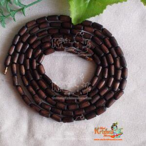 Nachural Brown Shyama Pure Tulsi Beads Kanthi Mala