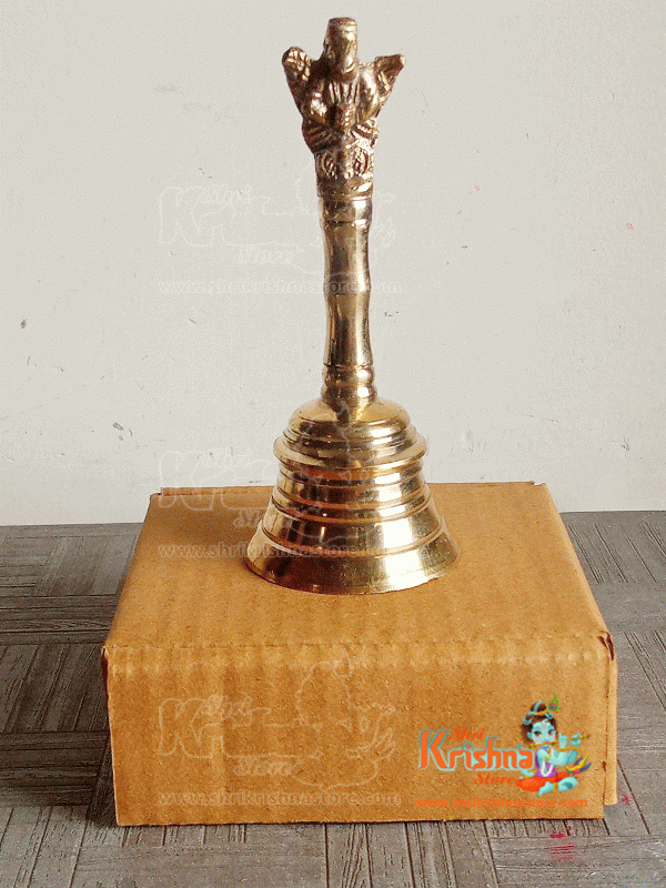 Brass Designer Handmade Pooja Ghanti Bell