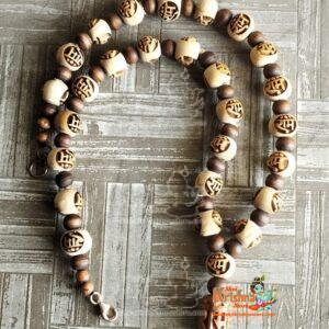 Beautifully Designed Shri Ram Naam Tulsi Kanthi Mala