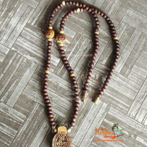 Made in Vrindavan dham by www.originaltulsimala.com. Each and every one of these Locket Mala is a work of Very Fine Hand art.