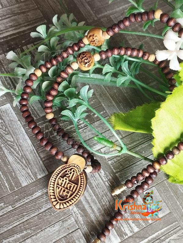 Made in Vrindavan dham by www.originaltulsimala.com. Each and every one of these Locket Mala is a work of Very Fine Hand art.