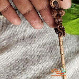 Krishna Flute In Pure Tulsi For Home Temple
