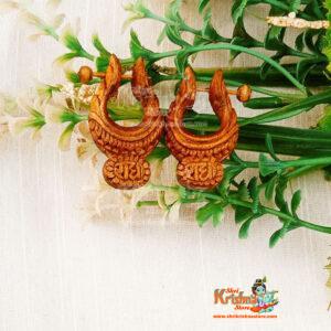 Radha Naam Tulsi Earrings Set