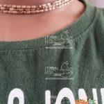 Mirdang Design Three Round Kanthi With Tiny Tulsi Beads