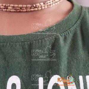 Mirdang Design Three Round Kanthi With Tiny Tulsi Beads