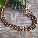 Made in Vrindavan dham by www.originaltulsimala.com. Each and every one of these Locket Mala is a work of Very Fine Hand art.