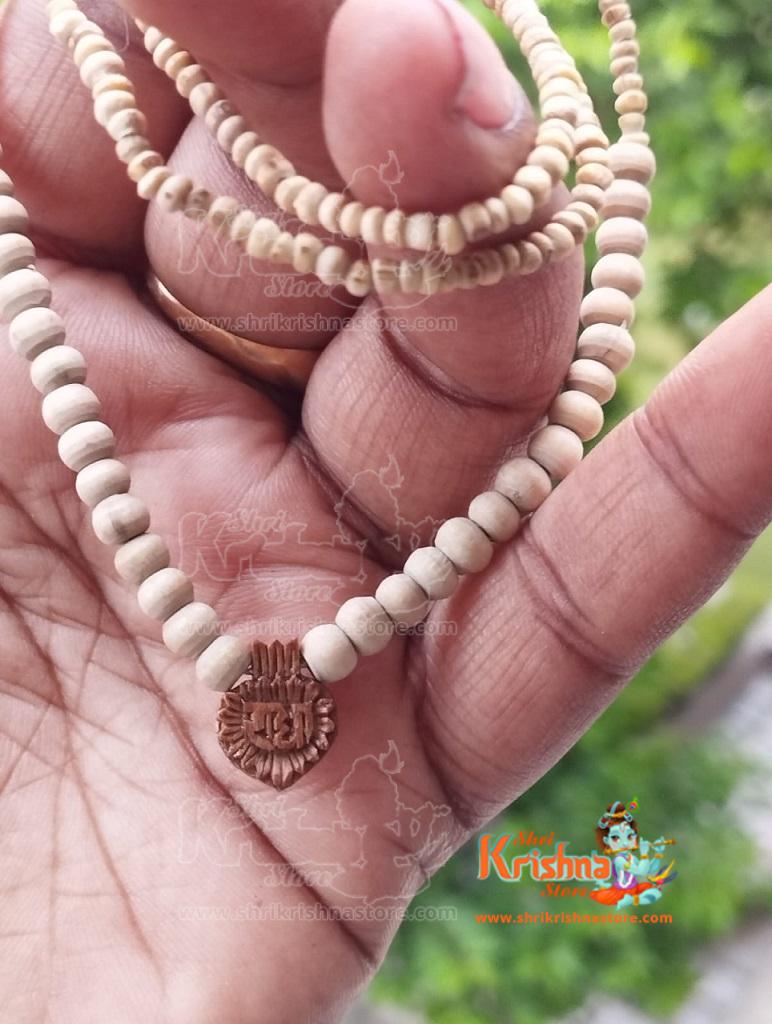 Tulsi Kanthi Mala with Radhe Pandent - Premium / Traditional