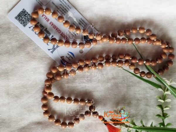 Sandalwood (White Chandan Mala) with Lab Test Certificate