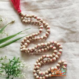 108 + 1 Beads Original Tulsi Japa Mala with Om Guru Bead in Super Quality - Premium