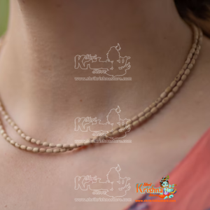 Double String Shyama Tulsi Kanthi Mala - Elegant