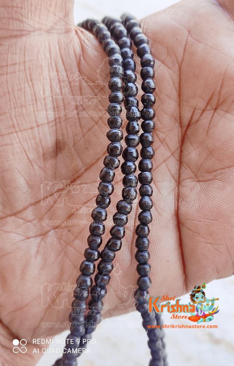 Shyama Tulsi 3 Round Kanti Mala Black
