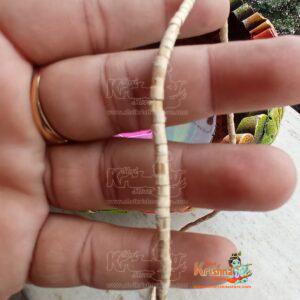 2 Round Tiny Smooth Seed Beads Tulsi Kanthi Mala