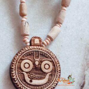 Beautiful Design Radha Krishna Tulsi Locket Mala