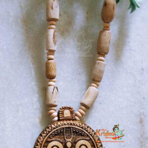 Beautiful Design Radha Krishna Tulsi Locket Mala