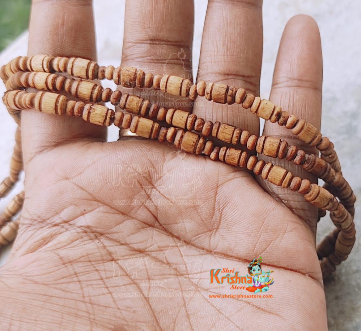 3 Round Original Tulsi Kanthi Mala – Fine Quality Tulsi Beads