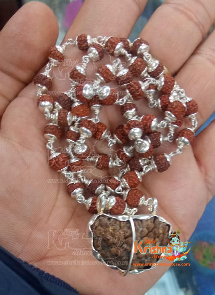 Made in Vrindavan dham by www.originaltulsimala.com. Each and every one of these Locket Mala is a work of Very Fine Hand art.