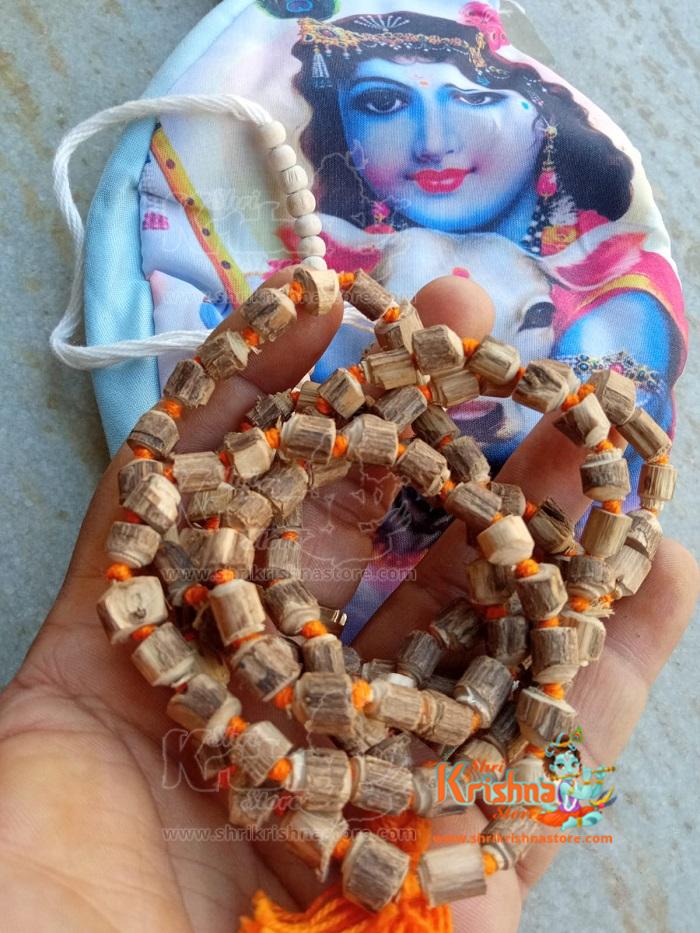 Tulsi Japa Mala & Sakshi Mala/Counter Mala & Krishna Gomukhi Bag/Jholi