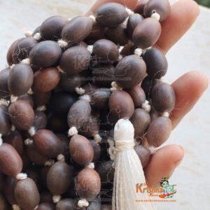 Shyma Tulsi Oval Shape Japa Mala