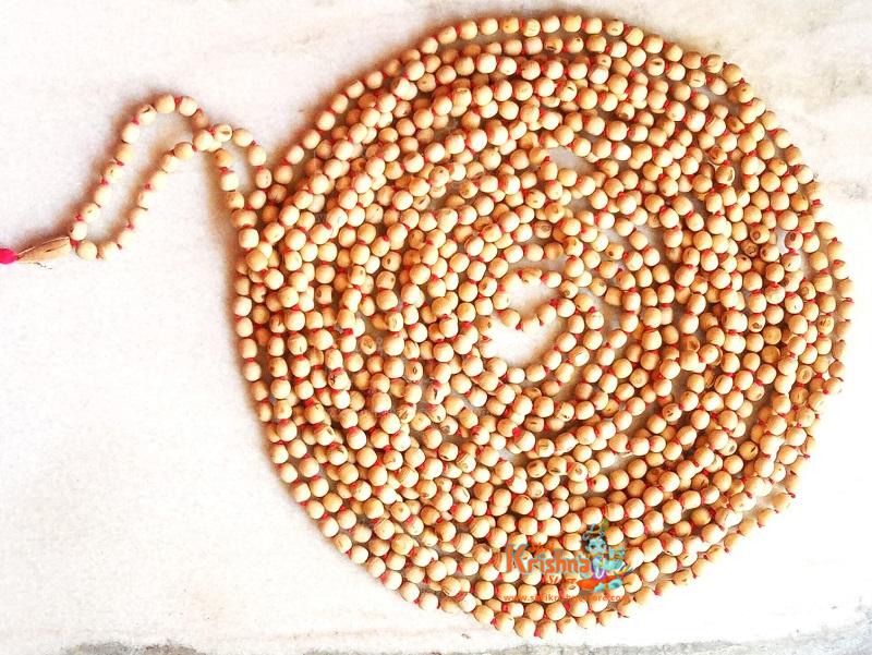 1008 + 1 Original Shyama Tulsi Beads Japa Mala -for Chanting