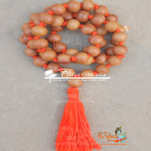 12 MM Pure Chandan Japa Mala 54 + 1 Guru Beads