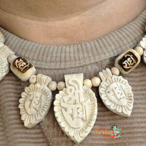 Vrindavan Dham Radhe Radhe Radhe Naam Tulsi Kanthi Haar