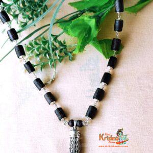 Shri Narsimha Pure Silver Cap Kabch Mala