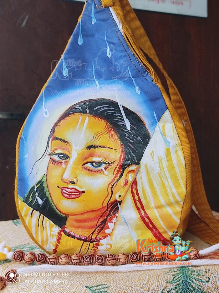 Divine Shri Radha Krishna japa bag – Vrindavan Bazaar