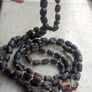 Made in Vrindavan dham by www.originaltulsimala.com. Each and every one of these Locket Mala is a work of Very Fine Hand art.