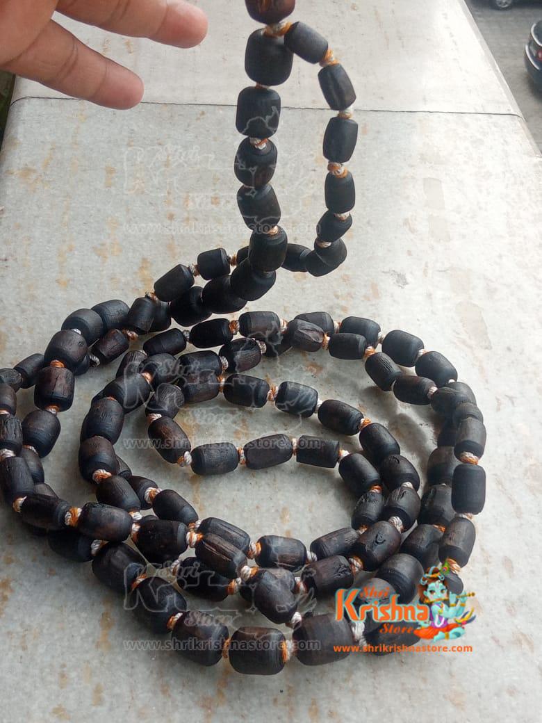 Made in Vrindavan dham by www.originaltulsimala.com. Each and every one of these Locket Mala is a work of Very Fine Hand art.