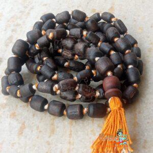 Made in Vrindavan dham by www.originaltulsimala.com. Each and every one of these Locket Mala is a work of Very Fine Hand art.