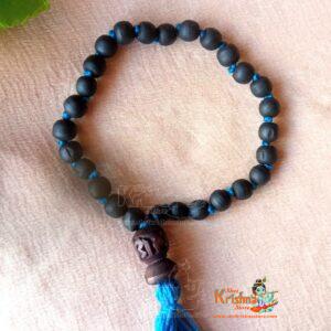 Shyama Tulsi 27 + 1 Beads Iskcon Japa Mala Round Shaped Beads