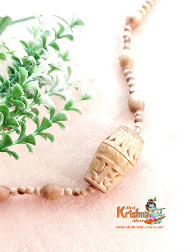 Mridanga Design Original Tulsi Kanthi Mala – Traditional Look