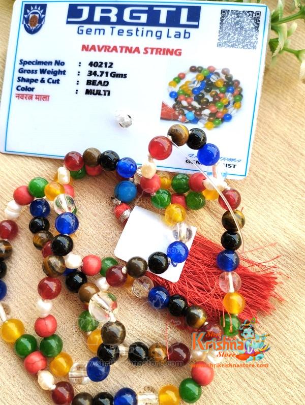 Navratan | Navgraha Mala For Navgraha Shanti (Lab Certified) (1 Pc)