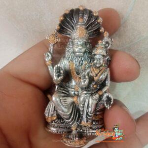Lakshmi Narasimha Avtar Idol in 92.5 Silver