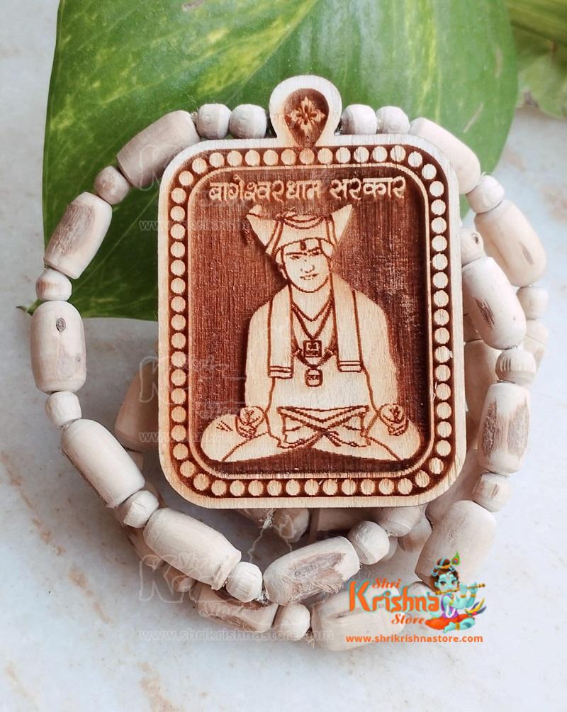 Bageshwar Dham Sarkar Tulsi Locket Mala-Shri Dhirendra Krishna Shastri