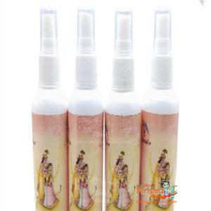 100% Natural Vrindavan Fragrance Perfume for your Mandir & Home. Divine Room Spray, Non-Alcoholic - Pack Of 4