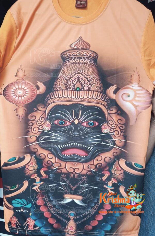 Buy Narasimha T-shirt for Man, Hare Krishna T-shirt, Free Shipping Online  in India - Etsy