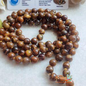 Tiger Eye Stone mala