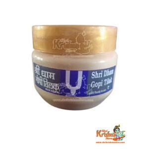 Vrindavan Dham Liquid Chandan Gopi Tilak (White)