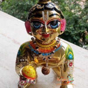 Ashtadhatu-Brass Laddu Gopal Ji - 8 No