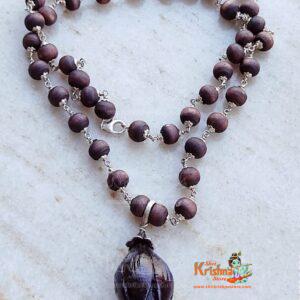 Each and every original Tulsi Locket Mala is a Very Fine Hand work of art. They will vary slightly in size, colour and design