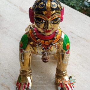 Ashtadhatu-Brass Balswarup Radha Rani Idol-8 No