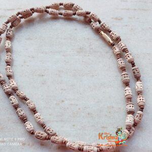 Ram Naam Handmade Tulsi Beads Two Round Kanthi Mala