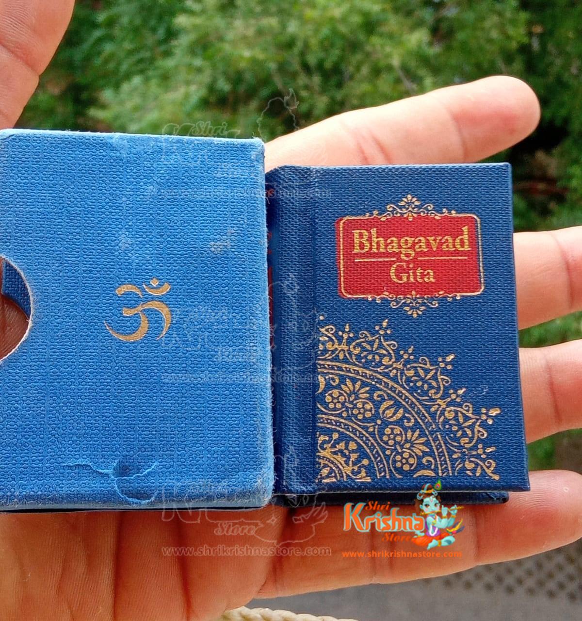 Small Tiny Bhagavad Geeta Book in Hindi