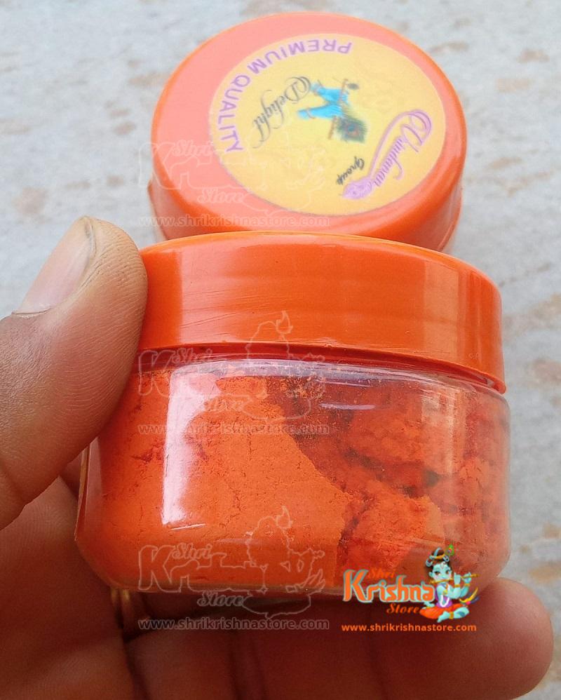 Shudh Kesariya Ashtagandha Chandan for Puja and Tilak,100 g